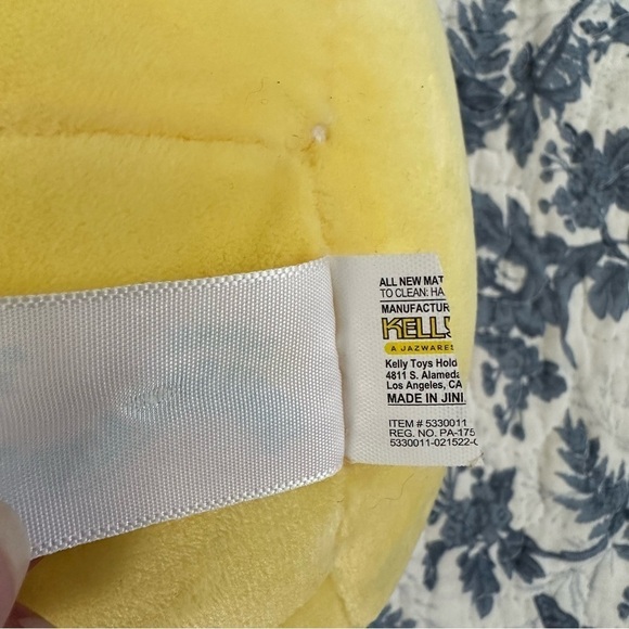 Squishmallows Sunny the Bee Yellow & Black Soft Plush Silver Wings Size  9” - Picture 5 of 7